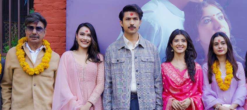 अनमोलको मुख्य भूमिका ‘बाटुलो जून’को शुभमुहूर्त