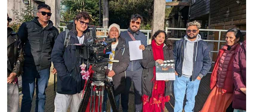 चलचित्र 'बिक्रम' को छायाँकन लण्डनबाट सुरू