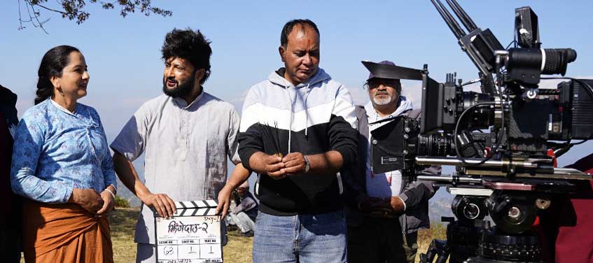 पनौतीबाट सुरु भयो ‘झिँगेदाउ २’को छयांकन