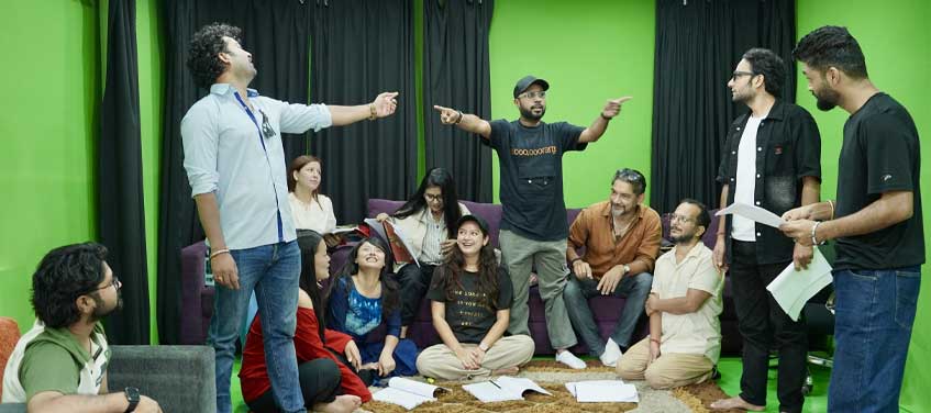 ‘मालती मंगले’को वर्कशपमा जुटे विजय र वर्षासहितका कलाकार