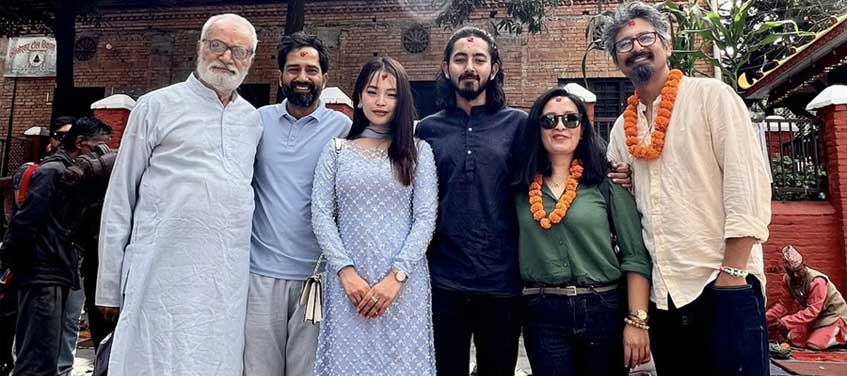 ‘पोखरेली मसिनो’बाट निर्देशनमा डेब्यु गर्दै छायांकार कार्की र कलाकार गिरीको