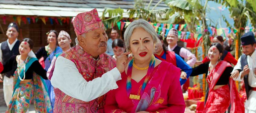 ‘पीआर’को ‘टाटा बाइ बाइ’ गीत रिलिज, छमछमी नाचे नीर शाह र गौरी मल्ल